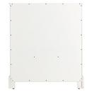 30 VANITY WITH RECTANGULAR UNDERMOUNT SINK SOFT WHITE FEATHERED WHITE QUARTZ SINGLE HOLE 