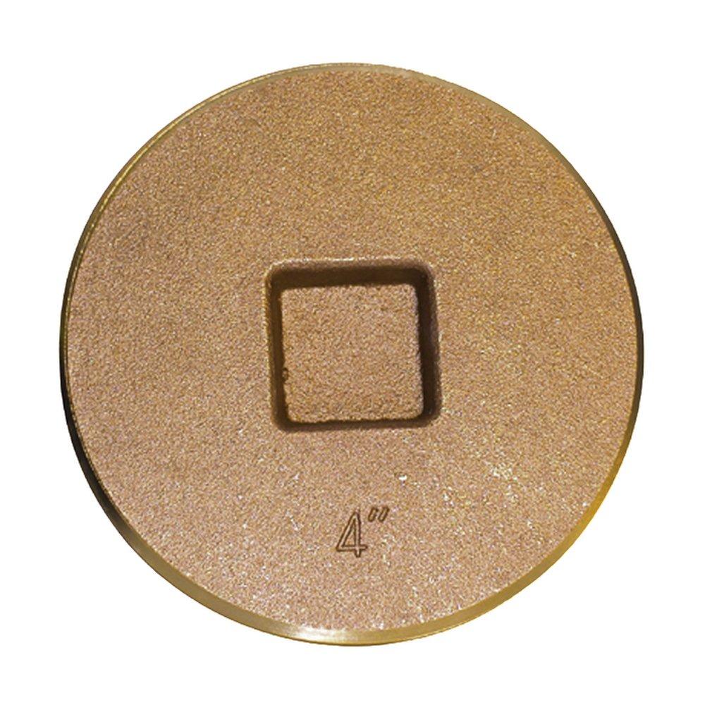 Legend Valve & Fitting 2-9/20 x 12/25 in. MNPT Cast Brass Countersunk Head Cleanout Plug 