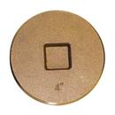 3 x 2-9/20 x 12/25 in. MNPT Cast Brass Countersunk Head Cleanout Plug