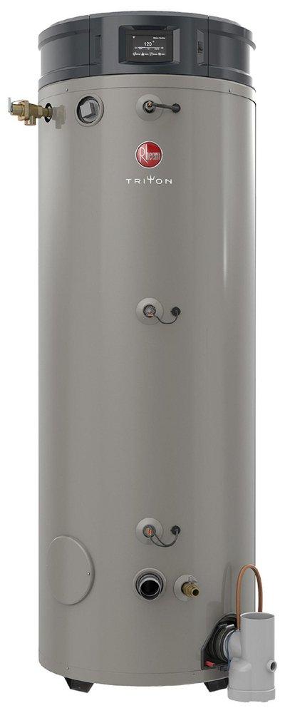 Rheem 100 gal. ASME Commercial Natural Gas Water Heater 