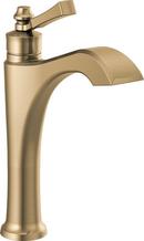 Single Handle Vessel Filler Bathroom Sink Faucet in Champagne Bronze