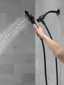 Delta Faucet Matte Black Multi Function Hand Shower 