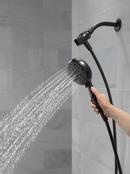 Delta Faucet Matte Black Multi Function Hand Shower 