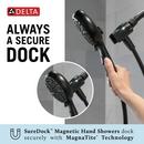Delta Faucet Matte Black Multi Function Hand Shower 