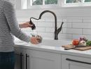 Delta Faucet Venetian Bronze Single Handle Pull Down Kitchen Faucet 