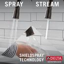 Delta Faucet Venetian Bronze Single Handle Pull Down Kitchen Faucet 