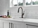 Delta Faucet Venetian Bronze Single Handle Pull Down Kitchen Faucet 