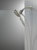 Delta Faucet Satin Nickel Multi Function Full Body, Full Spray w/ Massage, Massaging spray, Pause, Shampoo Rinsing spray and Shampoo Rinsing spray with Massage Showerhead 