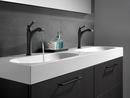 Single Handle Monoblock Vessel Filler Bathroom Sink Faucet in Matte Black 