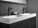Delta Faucet Matte Black Single Handle Monoblock and Vessel Filler Bathroom Sink Faucet 