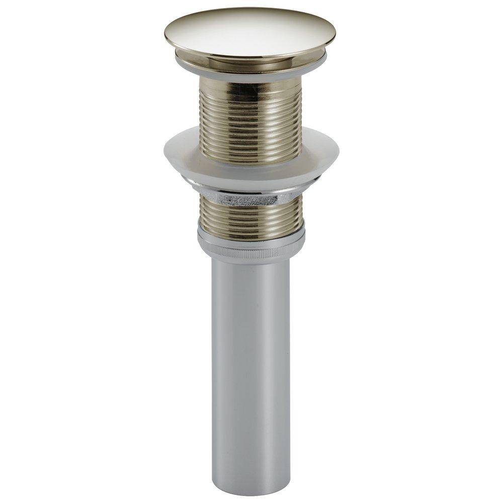 Delta Faucet Polished Nickel 2-3/16 x 3-45/64 in. Bathroom Sink Drain 