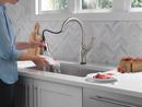 Delta Faucet SpotShield Stainless Single Handle Pull Down Kitchen Faucet 