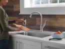 Delta Faucet SpotShield&reg; Stainless Single Handle Pull Down Kitchen Faucet 