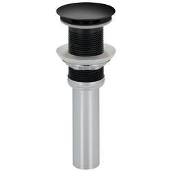 2-3/16 x 3-45/64 in. Bathroom Sink Drain in Matte Black