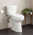 Signature Hardware White 1.28 gpf Elongated Floor Mount Two Piece Toilet 