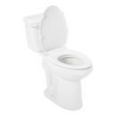 Signature Hardware White 1.28 gpf Elongated Floor Mount Two Piece Toilet 