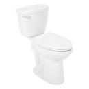 Signature Hardware White 1.28 gpf Elongated Floor Mount Two Piece Toilet 