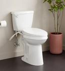 Signature Hardware White 1.28 gpf Elongated Floor Mount Two Piece Toilet 
