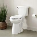 Signature Hardware White 1.28 gpf Elongated Floor Mount Two Piece Toilet 