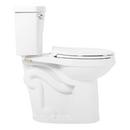 Signature Hardware White 1.28 gpf Elongated Floor Mount Two Piece Toilet 