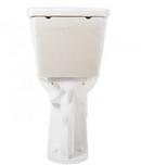 Signature Hardware White 1.28 gpf Elongated Floor Mount Two Piece Toilet in White 