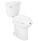 Signature Hardware White 1.28 gpf Elongated Floor Mount Two Piece Toilet 