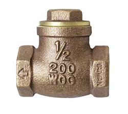1/2 in. Bronze Swing Check Valve with 3/32 Orifice