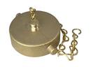 1-1/2 in. Brass Cap with Chain 