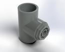 ENDURA SEPARATION TECHNOLOGIES Socket Sch. 80 CPVC TEE 