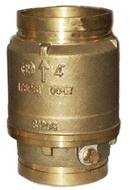 2 in. Brass Grooved Check Valve