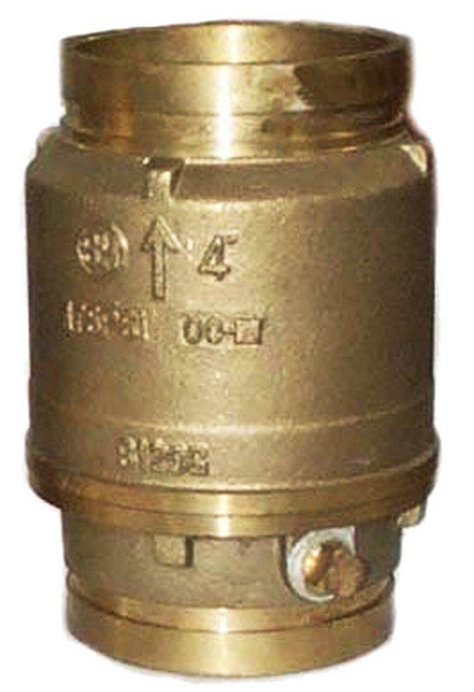 4 in. Brass Grooved Check Valve 