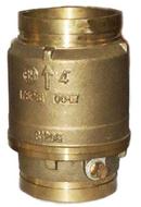 4 in. Brass Grooved Check Valve 