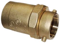 3 in. x 2-1/2 in. FNPT x FNST Brass Check Snoot