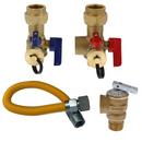 3/4 in. Sweat Service Kit with Pressure Relief Valve and Gas Connector