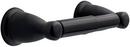 Liberty Hardware Matte Black Wall Mount Toilet Tissue Holder 