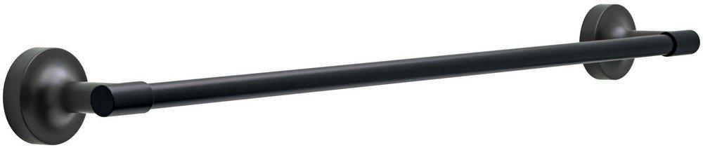 Liberty Hardware Matte Black 26-7/20 in. Towel Bar 