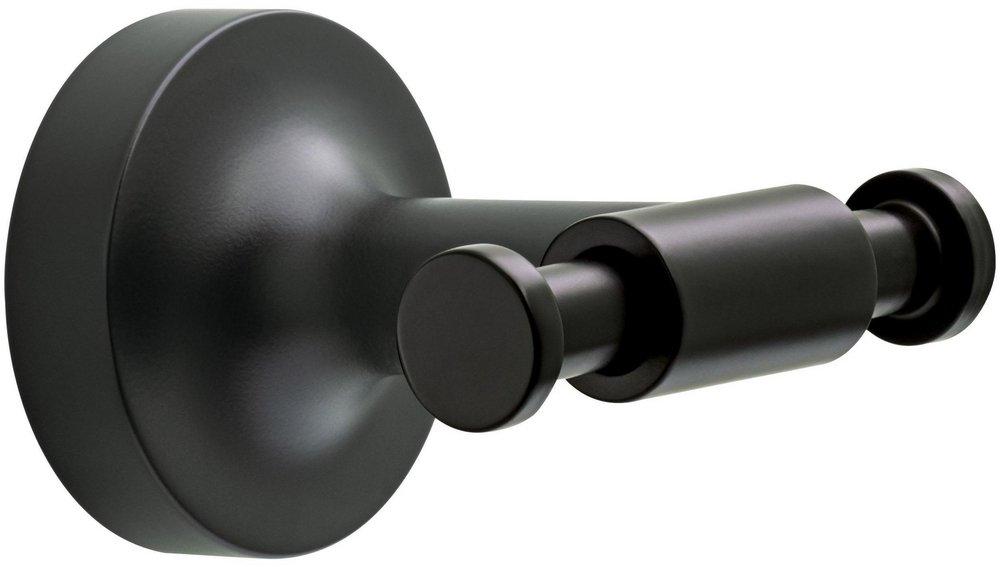 Liberty Hardware Matte Black 1-Hook Robe Hook 
