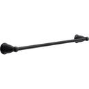 Liberty Hardware Matte Black 26-1/16 in. Towel Bar 