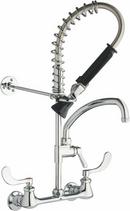 MINI PRE-RINSE 8 INCH ADJ CTR 9-1/2 INCH SPOU 