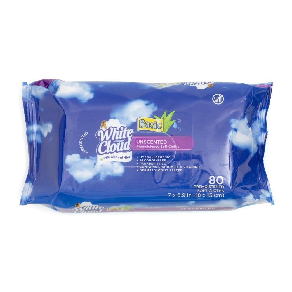 80 WIPE WHIT CLOU BABY WIPES 16/CA 
