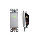 HARDWIRED LED ACTIVATION ROCKER SWITCH MOUNTED IN 1-GANG BOX -  MOMENTARY CONTACT 