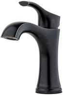 Single Handle Monoblock Bathroom Sink Faucet in Tuscan Bronze