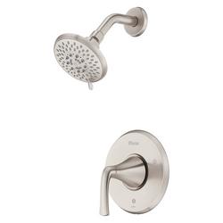 Single Handle Multi Function Shower Faucet in Spot Defense Brushed Nickel (Trim Only)