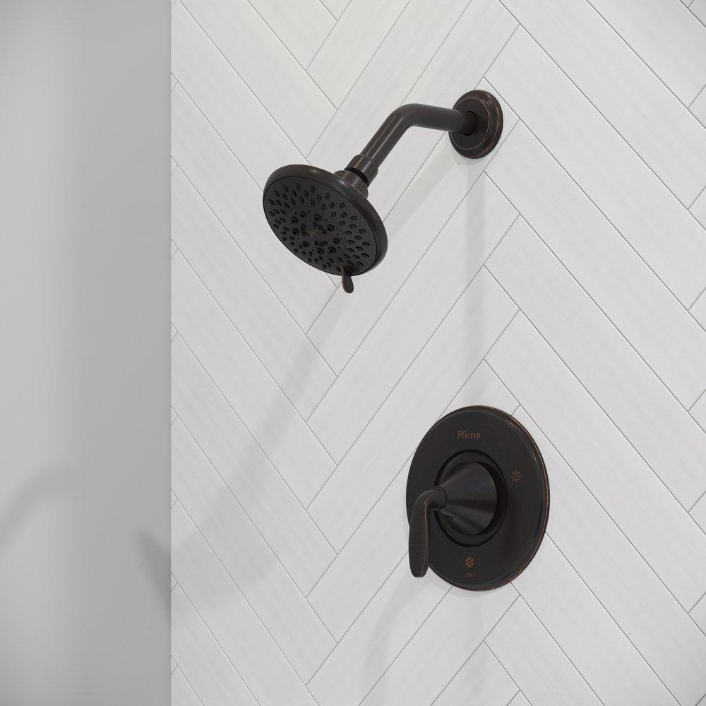 Pfister Tuscan Bronze Single Handle Multi Function Shower Faucet (Trim Only) 