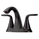 Two Handle Centerset Bathroom Sink Faucet in Tuscan Bronze 