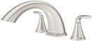 LF WINFIELD 2-HANDLE ROMAN TUB TRIM IN BRUSHED NICKEL BN 