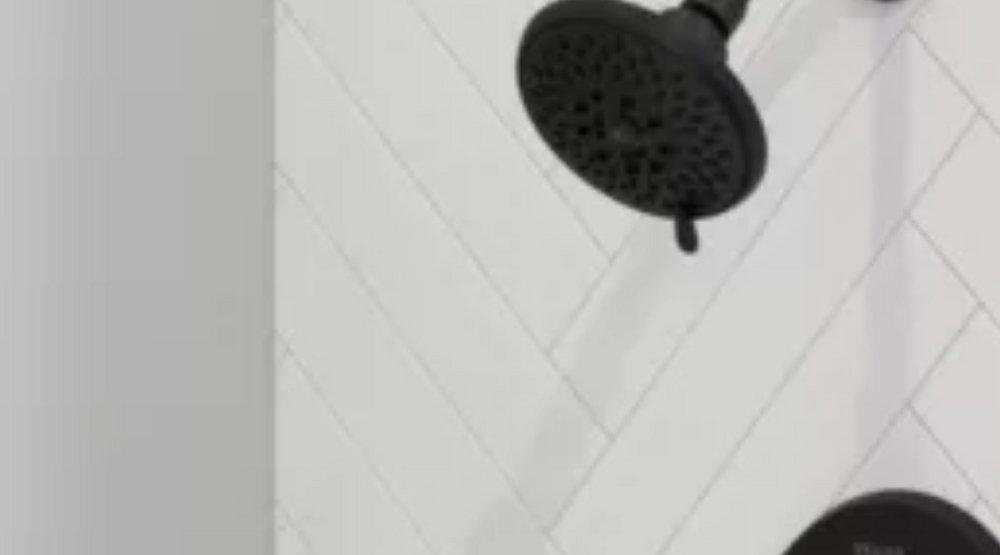 Pfister Matte Black Single Handle Multi Function Bathtub & Shower Faucet  (Trim Only) 