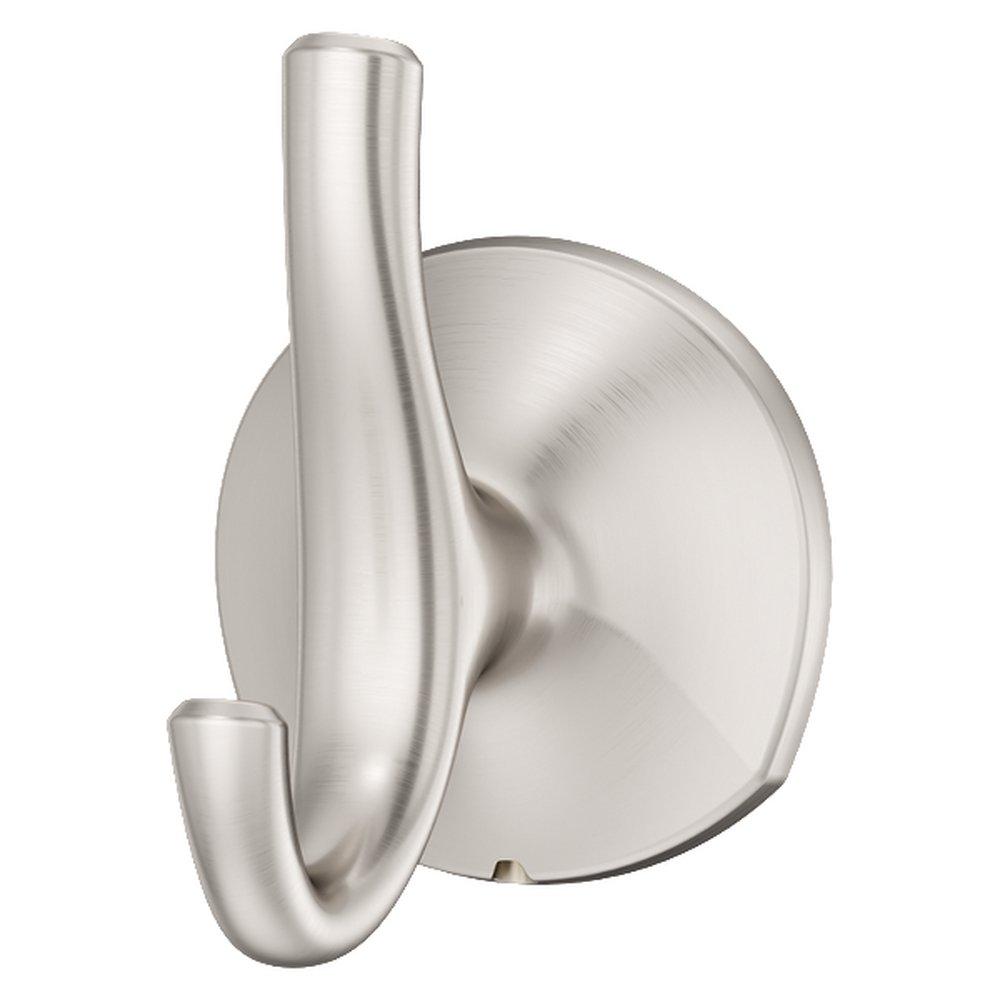 Pfister Spot Defense Brushed Nickel 1-Hook Robe Hook 