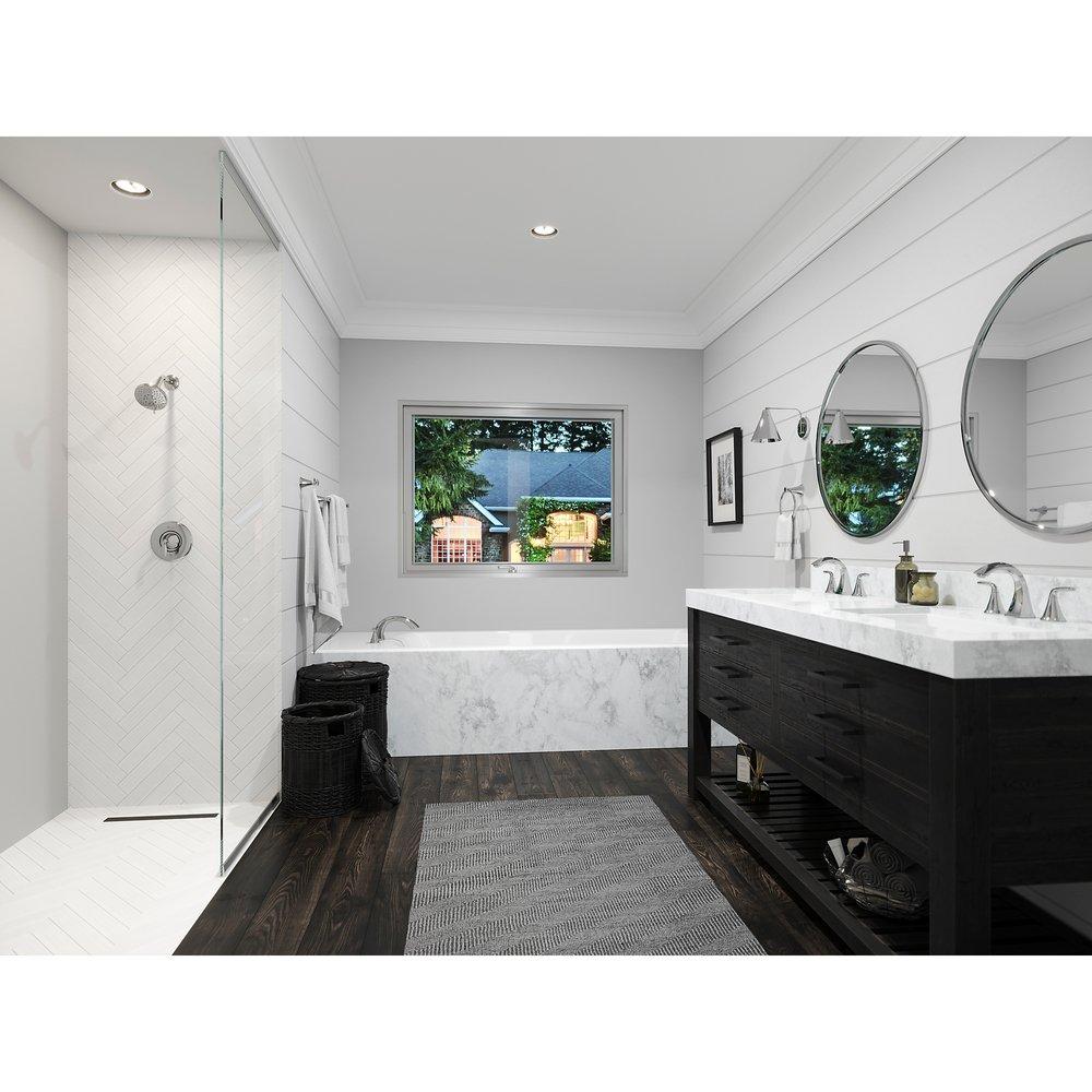 CCY LF 1.2 GPM WINFIELD 2-HANDLE 8 WIDESPREAD BATHROOM FAUCET IN POLISHED CHROME CP 