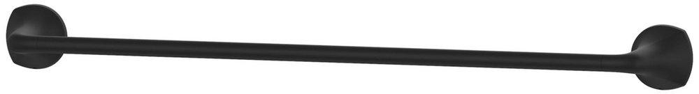 24 in. Towel Bar in Matte Black 
